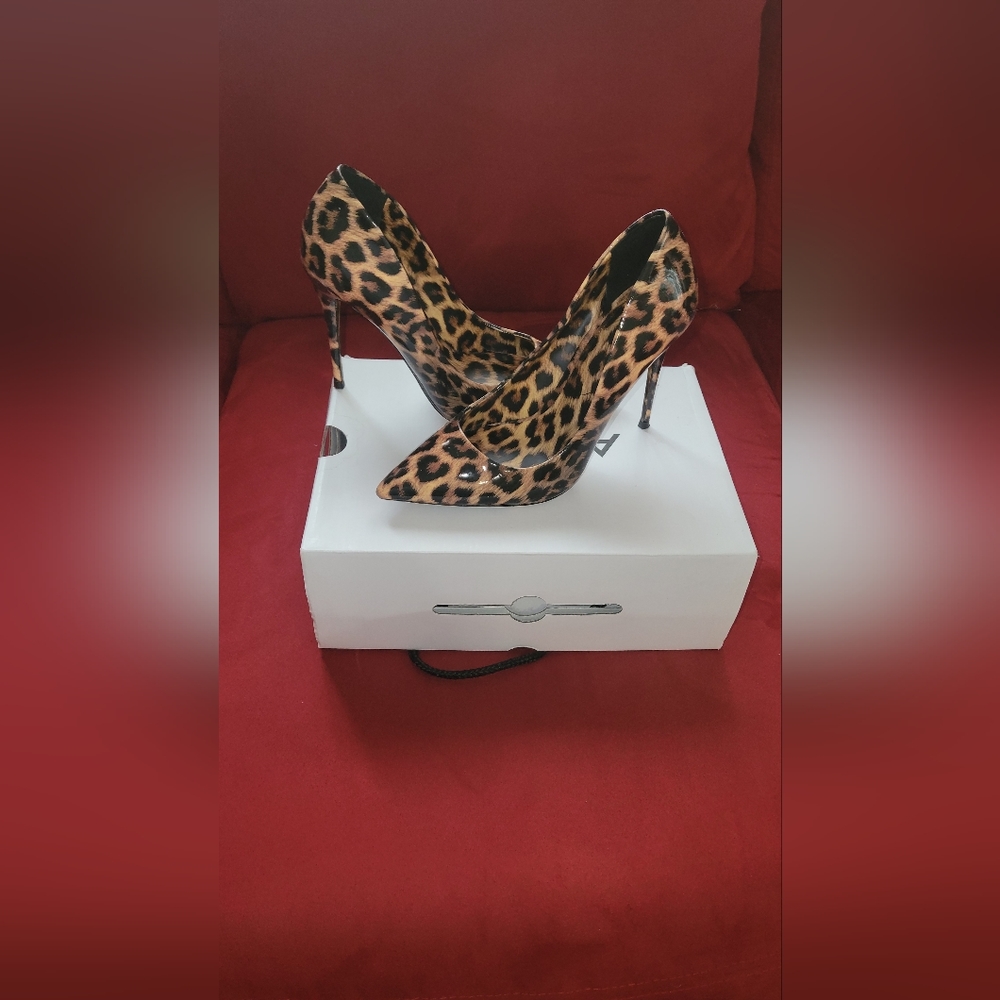 Leopard Aldo Pumps